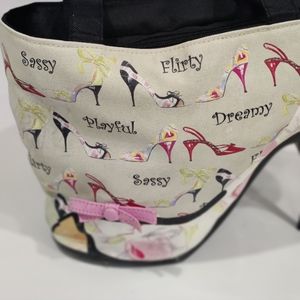 Novelty Bradford Exchange High Heel Stiletto Purse "If The Shoe Fits" Handbag